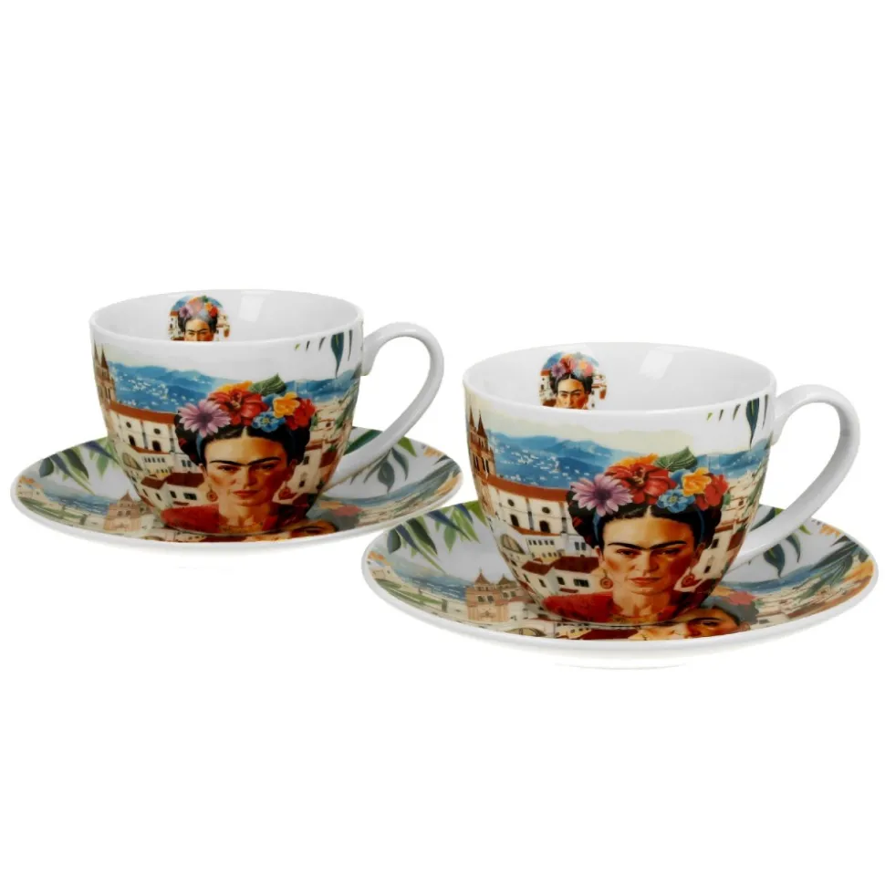 Zestaw 2 filiżanek Mexican Art Frida 270 ml