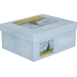 Zestaw 2 filiżanek ze spodkami 270 ml Van Gogh Wheat Field