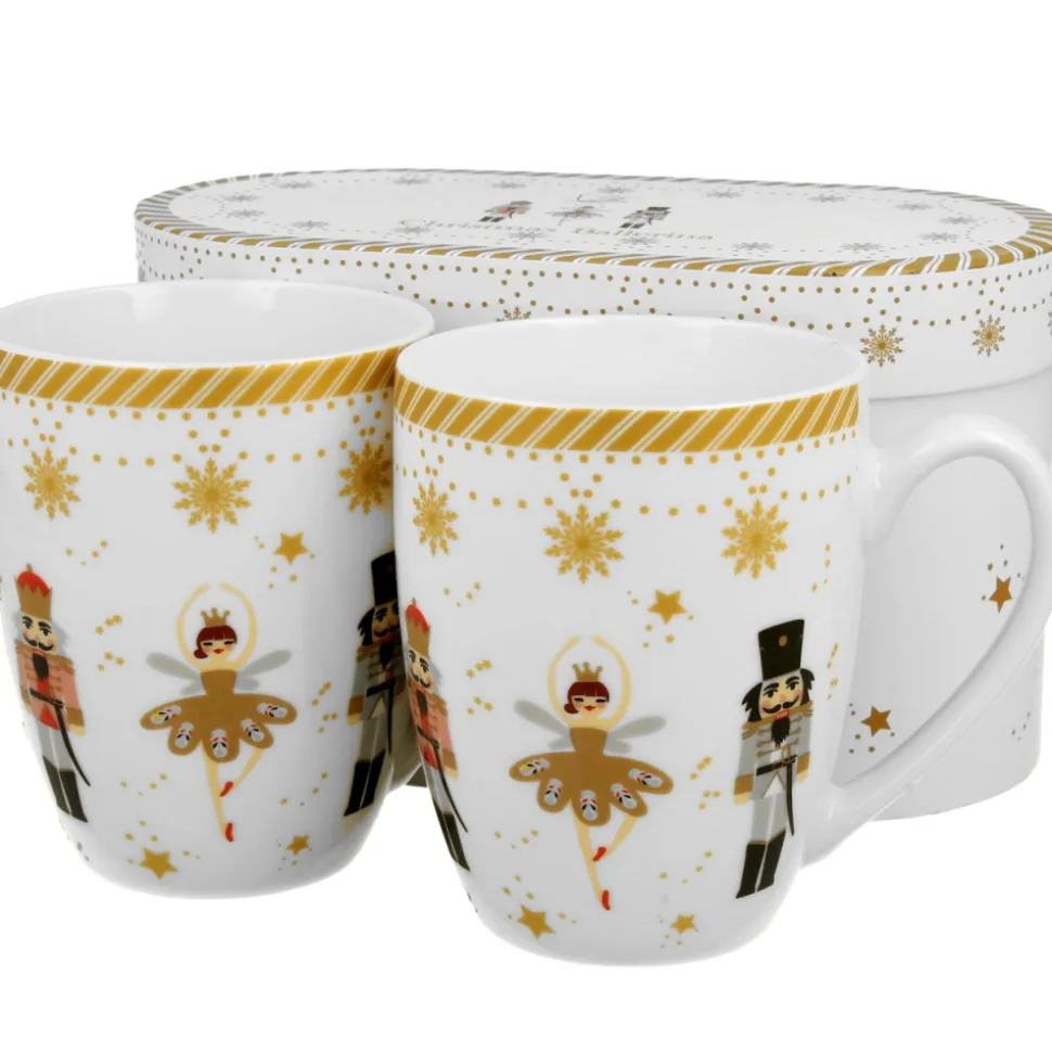 Zestaw 2 kubków Christmas Ballerina 360 ml