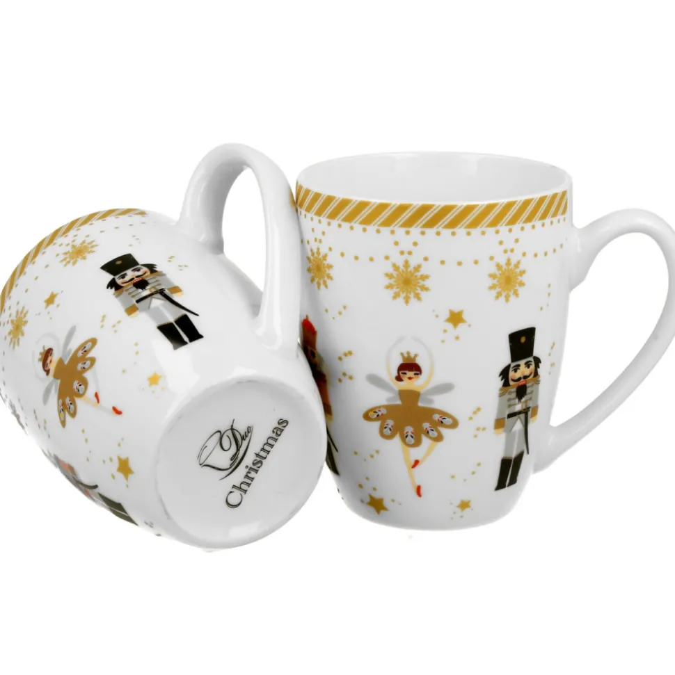 Zestaw 2 kubków Christmas Ballerina 360 ml