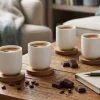 Zestaw 4 kubków do espresso 100 ml Elegance