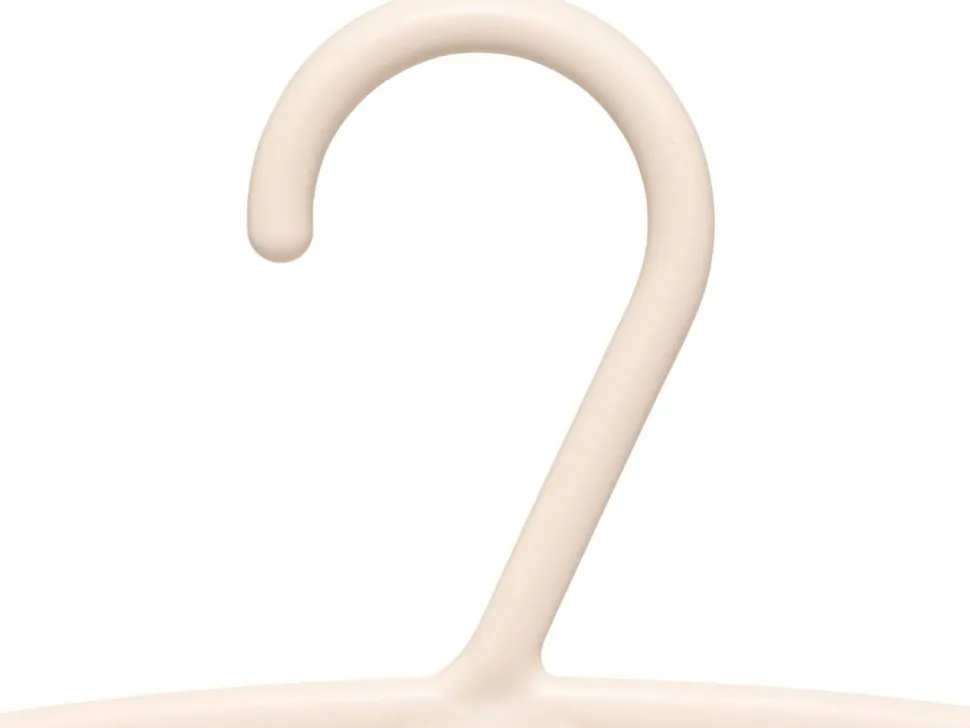 Zestaw 4 wieszaków Hangclip beż