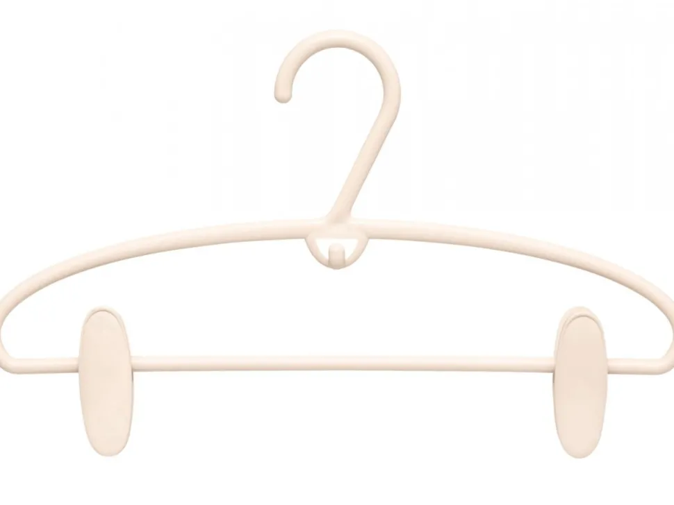 Zestaw 4 wieszaków Hangclip beż