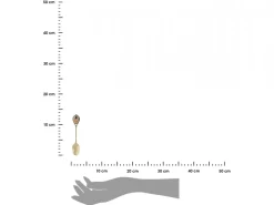 Zestaw 2 złote łyżeczki G. Klimt The Kiss