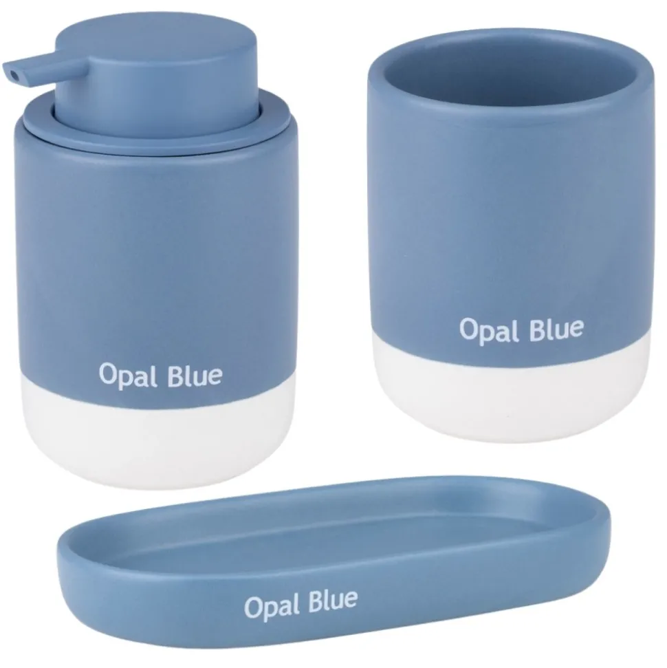 Zestaw łazienkowy 3 elementy Tone Lab Blue