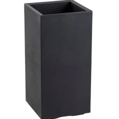 Zestaw donic na kółkach Betonique Słupek recykling czarny 2 szt