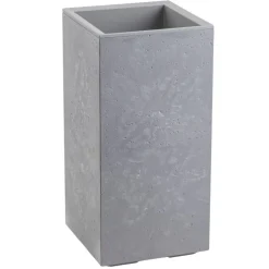 Zestaw donic na kółkach Betonique Słupek szary beton 2 szt