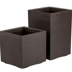 Zestaw donic na kółkach Betonique 40 cm deska coffee espresso 2 szt