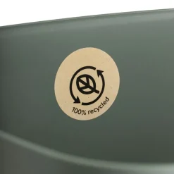 Zestaw donic z podstawką CUBI recykling szarozielone 3 szt