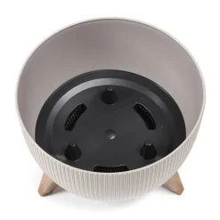 Zestaw doniczek Rosa linea Eco wood zielone