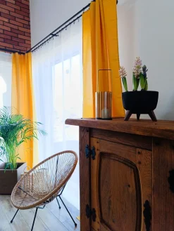 Zestaw doniczek Rosa linea czarne 2 szt