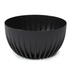 Zestaw doniczek Stripped Eco recykling czarne