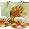 Zestaw filiżanek espresso Van Gogh Sunflowers 90 ml 2 szt
