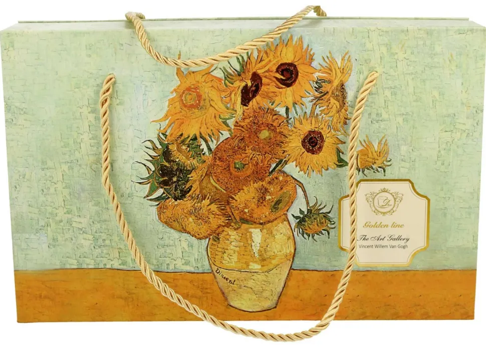 Zestaw filiżanek espresso Van Gogh Sunflowers 90 ml 2 szt