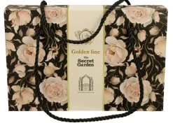 Zestaw filiżanek espresso English Roses Black 90 ml