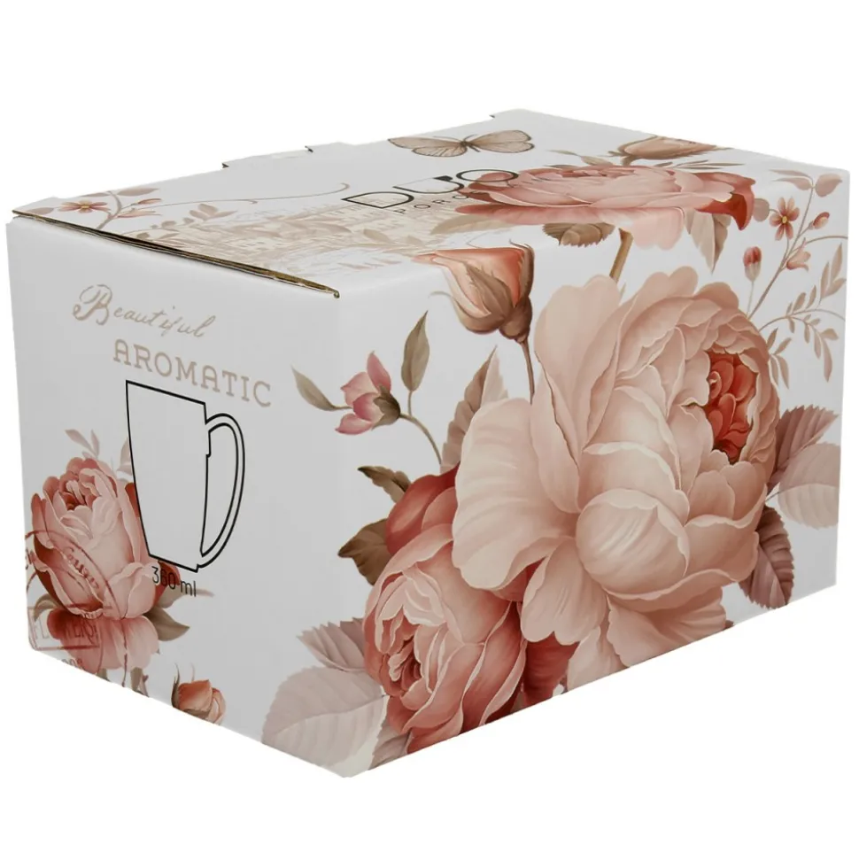 Zestaw kubków classic SECESJA 2 sztuki 360 ml