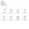 Zestaw Led RGB 5m 12V 12,5W Wi-Fi Smart Yuya Zasilacz IP65