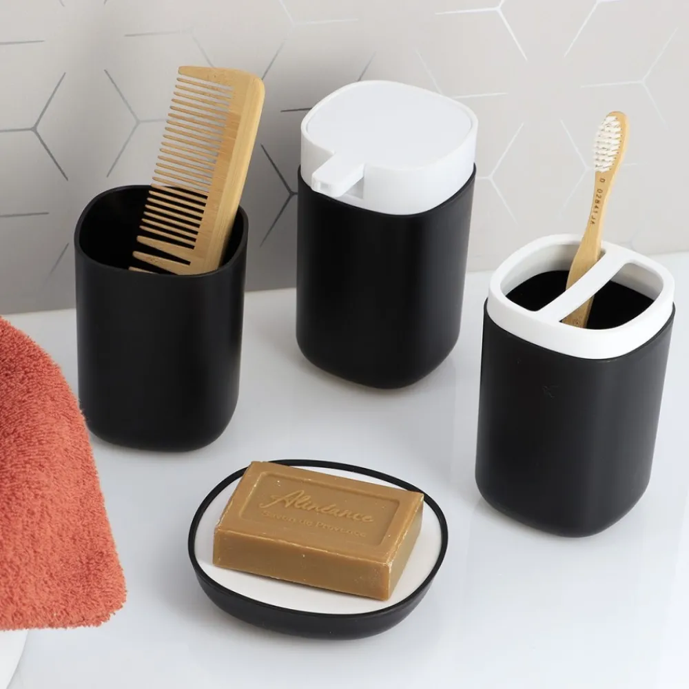 Zestaw akcesoriów łazienkowych Lea Black * TENDANCE Sale
