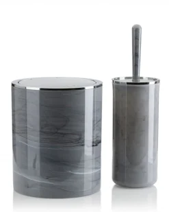 Zestaw łazienkowy 5 el Gris okrągły * HowHomely Online
