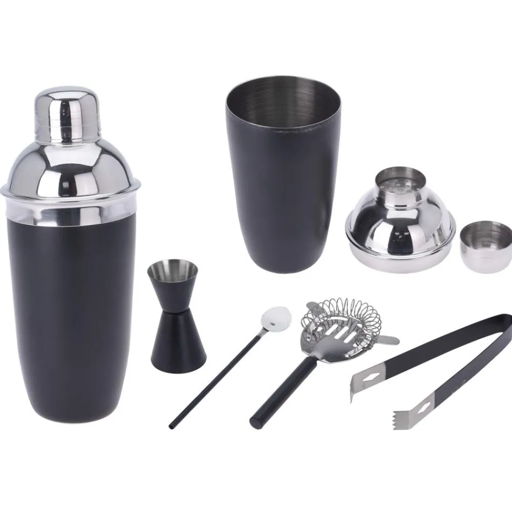 Zestaw barmański do drinków czarny 5 el. * Excellent Houseware Best