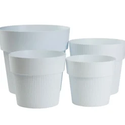 Zestaw donic SILVA LINE recykling białe 4 szt * HowHomely Hot