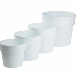 Zestaw donic SILVA LINE recykling białe 4 szt * HowHomely Hot