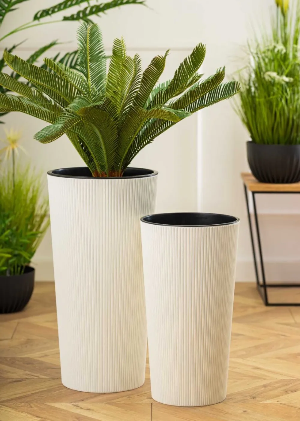 Zestaw donic Urbanika ECO białe 2 szt * HowHomely
