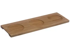 Zestaw do przekąsek białe miski na tacy * Secret de Gourmet New