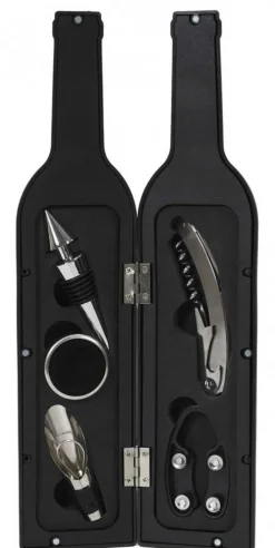 Zestaw do wina BOTTLE BOX 5-częściowy * HowHomely Clearance