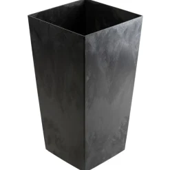 Zestaw dużych nowoczesnych donic Czarny beton 3 szt * HowHomely Hot