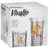 Zestaw 7 el szklanki 6x 250 ml dzbanek 1L * VIVALTO