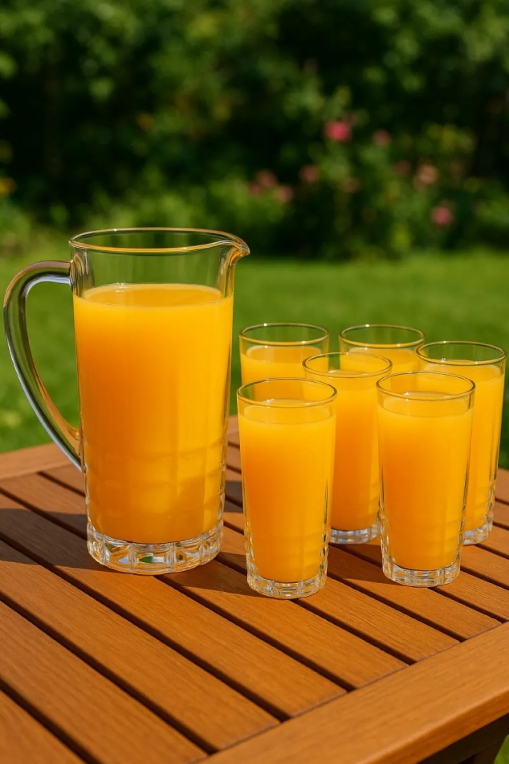 Zestaw 7 el szklanki 6x 250 ml dzbanek 1L * VIVALTO