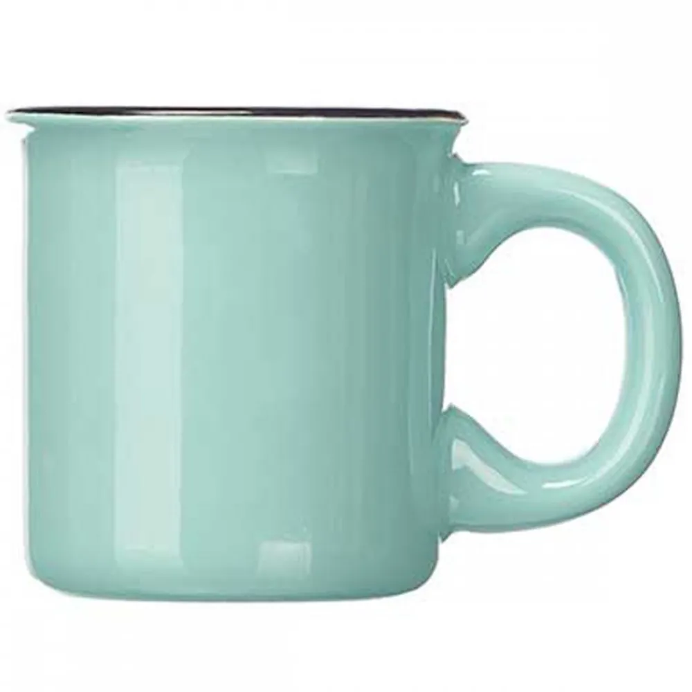 Zestaw filiżanek do espresso 100 ml miętowe * VESSIA Sale