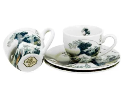 Zestaw 2 filiżanek espresso 90 ml Hokusai The Great Wave * Duo Online