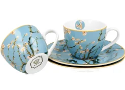 Zestaw 2 filiżanek espresso 90 ml Van Gogh Almond Blossom * Duo Clearance