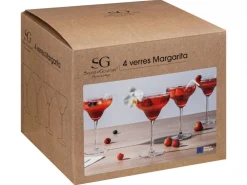 Zestaw 4 kieliszków do margarity 300 ml * Secret de Gourmet New