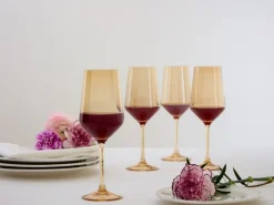 Zestaw 4 kieliszków do wina 420 ml Ambre * Secret de Gourmet Best