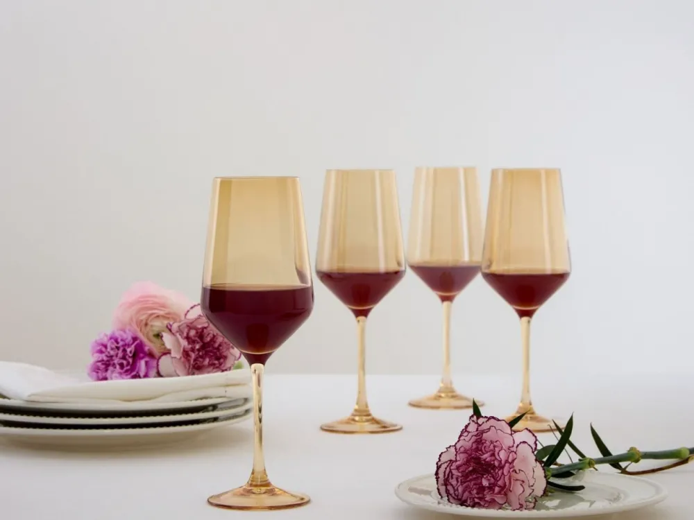 Zestaw 4 kieliszków do wina 420 ml Ambre * Secret de Gourmet Best