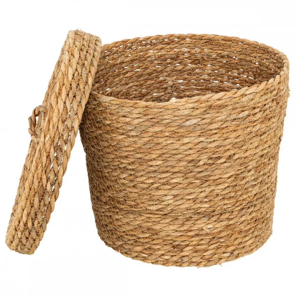 Zestaw 9 małych koszyków naturalnych * Atmosphera Discount
