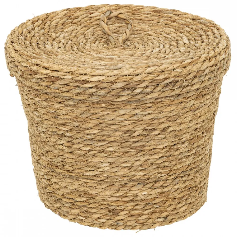 Zestaw 9 małych koszyków naturalnych * Atmosphera Discount