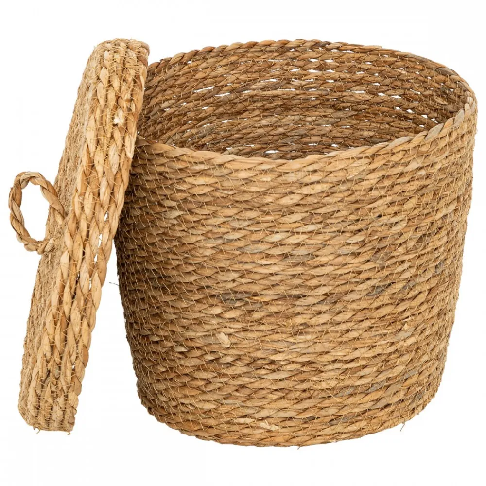 Zestaw 9 małych koszyków naturalnych * Atmosphera Discount