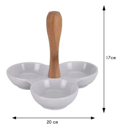 Zestaw miseczek do serwowania przekąsek * Excellent Houseware Outlet