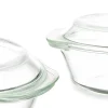 Zestaw 3 naczyń do zapiekania 700ml, 1l, 1,5l * VIVALTO Clearance