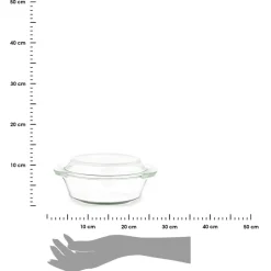 Zestaw 3 naczyń do zapiekania 700ml, 1l, 1,5l * VIVALTO Clearance