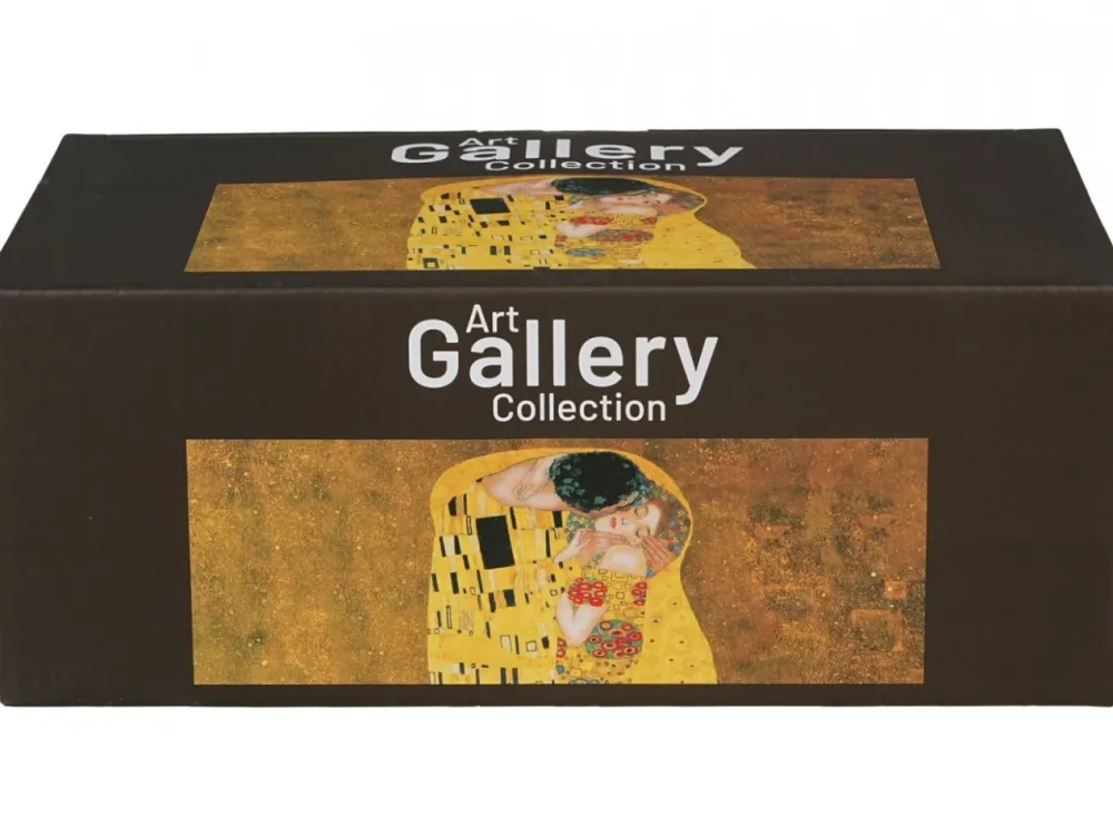 Zestaw śniadaniowy filiżanka ze spodkiem G. Klimt The Kiss * Duo Online