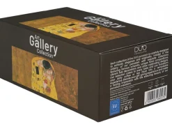 Zestaw śniadaniowy filiżanka ze spodkiem G. Klimt The Kiss * Duo Online
