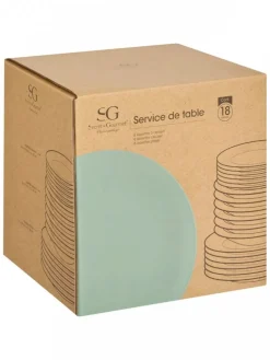 Zestaw obiadowy dla 6 osób Colorama miętowy * Secret de Gourmet Best