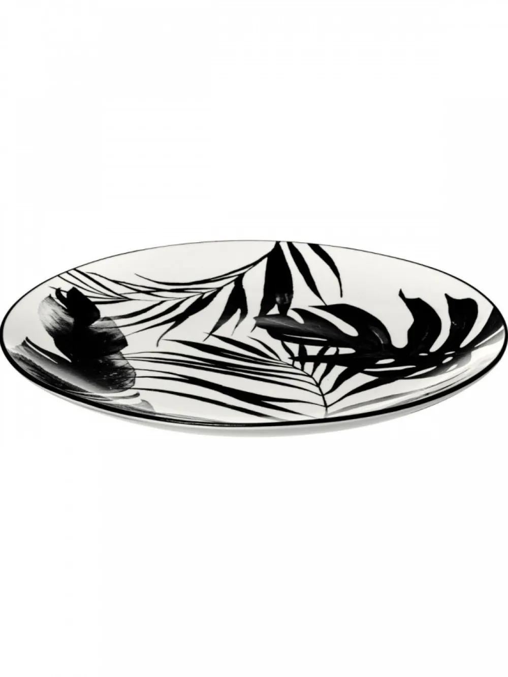 Zestaw obiadowy dla 6 osób Palme Black * Secret de Gourmet