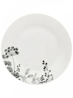 Zestaw obiadowy dla 6 osób White Floral * Secret de Gourmet Hot