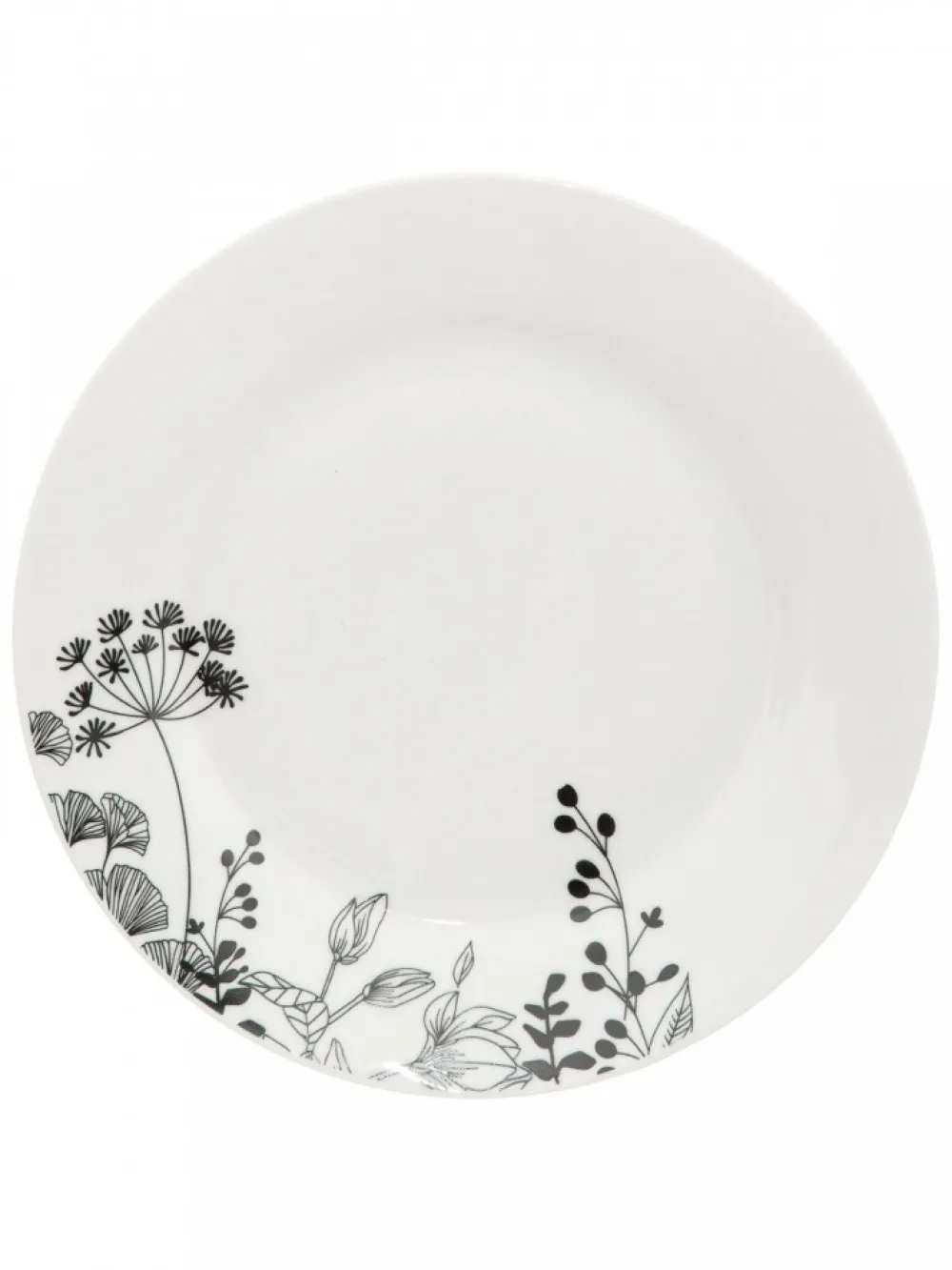 Zestaw obiadowy dla 6 osób White Floral * Secret de Gourmet Hot